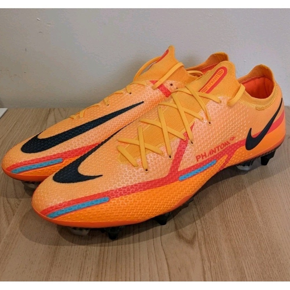Nike Phantom GT2 Elite DF SG-Pro AC Laser Orange Cleats Men's 13 DJ8042-809‎
